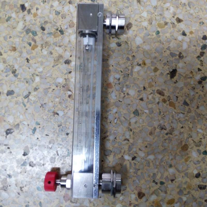 螺纹连接型LZJ-10玻璃管浮子流量计,带阀玻璃转子流量计,常州双环