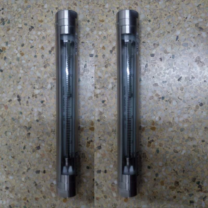 V30S-50全不锈钢玻璃转子流量计 G2寸内螺纹 总长380mm玻璃流量计