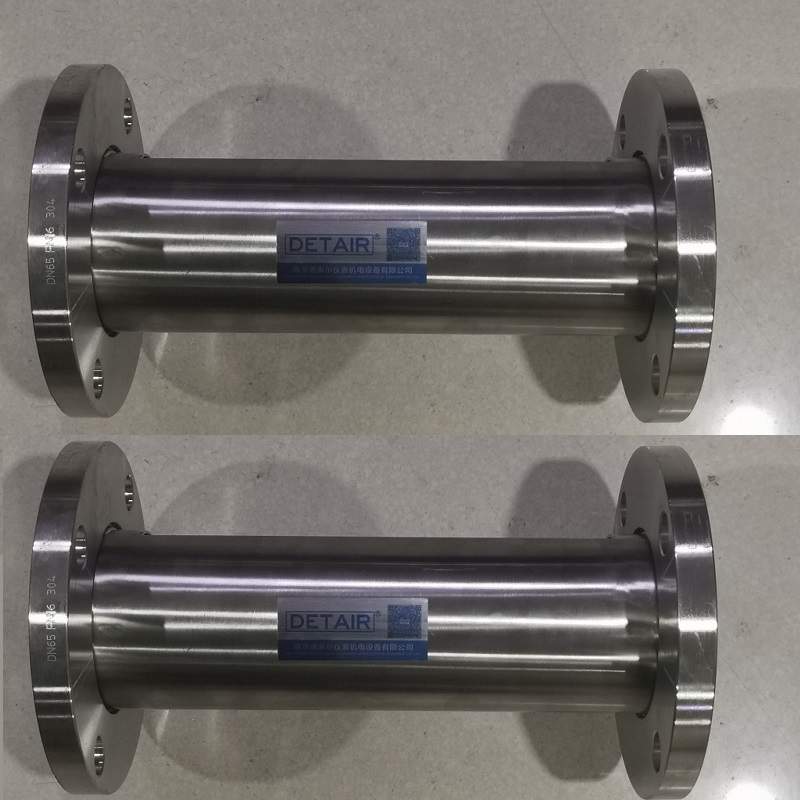 FA10F-50全不锈钢玻璃转子流量计 总长310mm DN50活动法兰流量计
